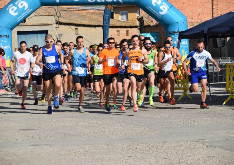 Marc Aranda i Rosamari Carulla, guanyadors de la 6a Cursa del Sucre de Menàrguens