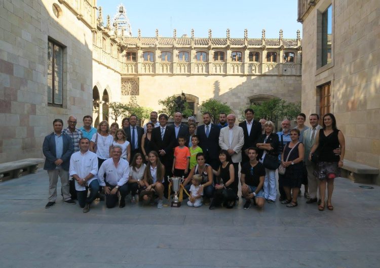 El president de la Generalitat rep al CTT Balaguer Villart Logístic