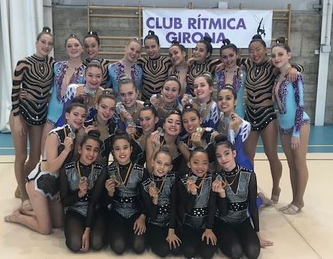 Bons resultats del Club Gimàstica Rítmica Balaguer a la primera fase de la Copa Primavera