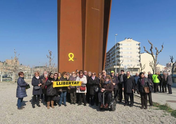 Segona acció reivindicativa del Col·lectiu Llibertat de Balaguer