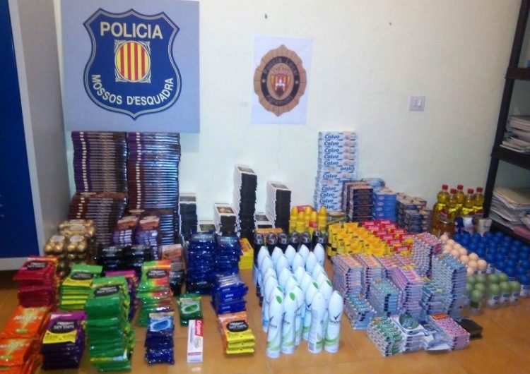 Quatre detinguts per robar en establiments  d’Artesa de Segre i Agramunt