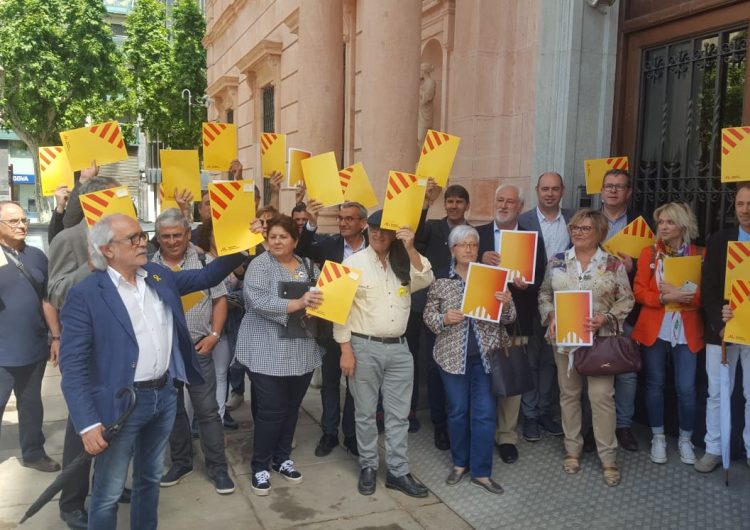 Una quarantena d’alcaldes d’ERC responen la carta d’Enric Millo a la subdelegació del govern espanyol a Lleida