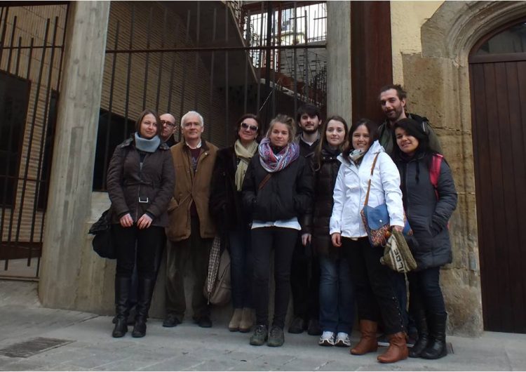 Alumnes de la UB visiten el centre històric de Balaguer