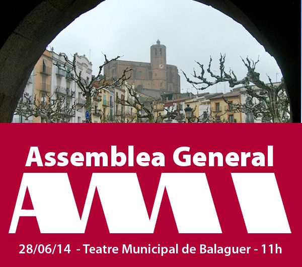 L’AMI celebra dissabte la seva Assemblea General a Balaguer