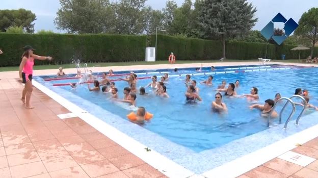 Aquagym per a tota la família a les piscines municipals de Térmens