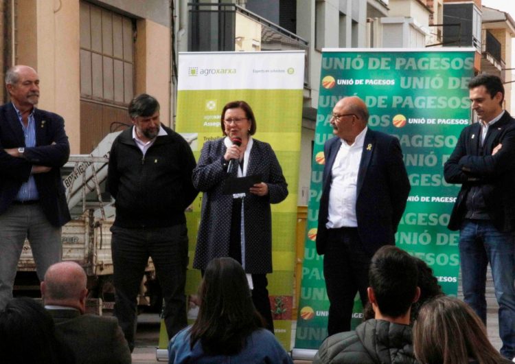 Unió de Pagesos estrena nova oficina a Artesa de Segre coincidint amb el 25è aniversari de la seva posada en marxa