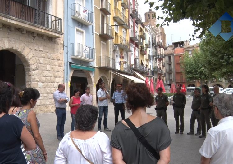 Acte de record a les víctimes dels atemptats de Barcelona i Cambrils a Balaguer