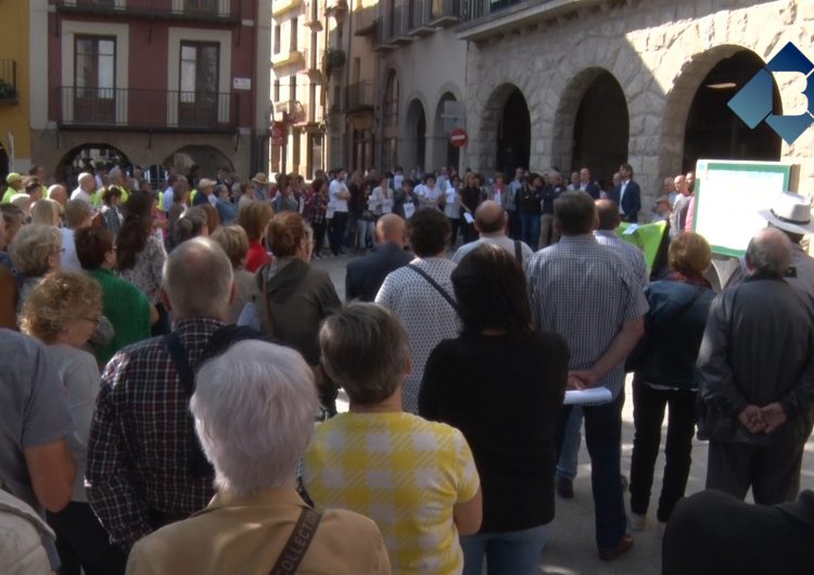 Balaguer es mobilitza contra la detenció de Sànchez i Cuixart