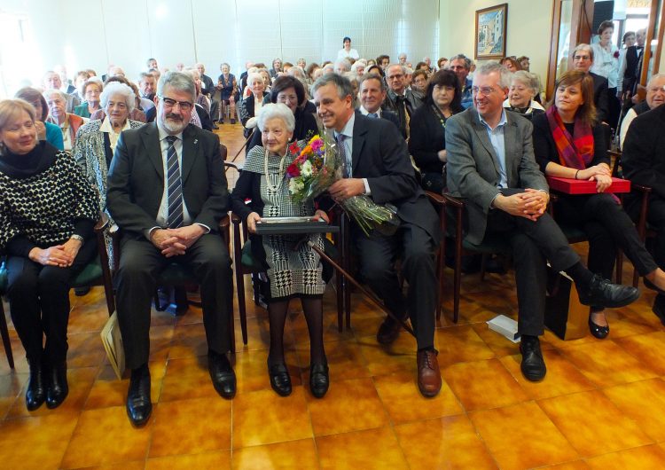 Homenatge a Antònia Folguera pels seus 100 anys