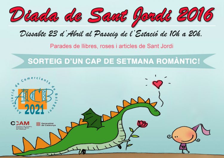 L’Associació de Comerciants Balaguer 2021 sortejarà un cap de setmana romàntic aquest Sant Jordi