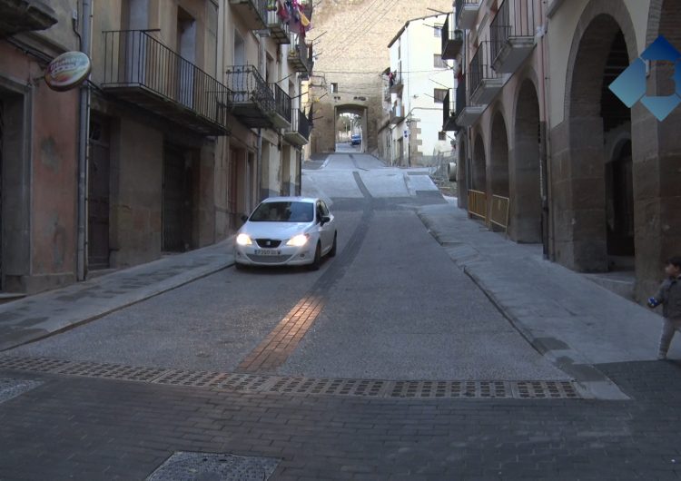 L’Ajuntament de Balaguer obre el trànsit del carrer Botera