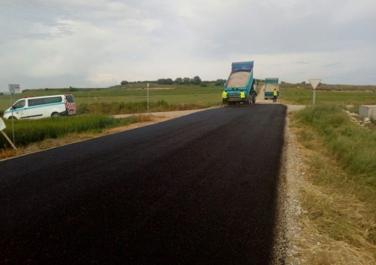 Albesa destina més de 100.000 euros en asfaltatge i arranjament de camins