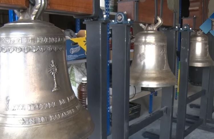 Arriben a Os de Balaguer les campanes del 30è aniversari de la Festa dels Campaners