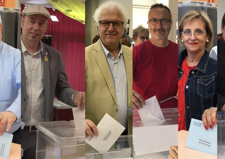 Balaguer es mobilitza en la jornada electoral del 26M