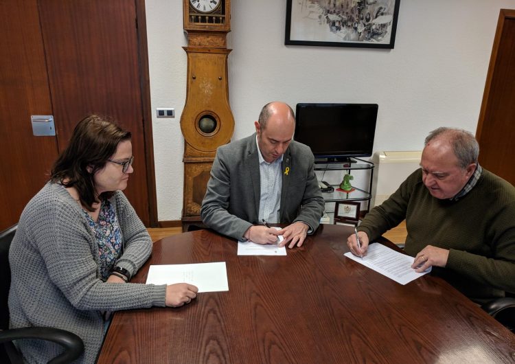 L’Ajuntament de Balaguer signa un conveni amb Càritas Urgell per ajudes socials a famílies de la ciutat