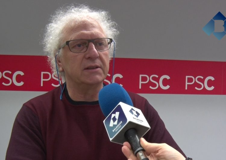 Carlos Garcia repeteix com a candidat a l’alcaldia del PSC a Balaguer