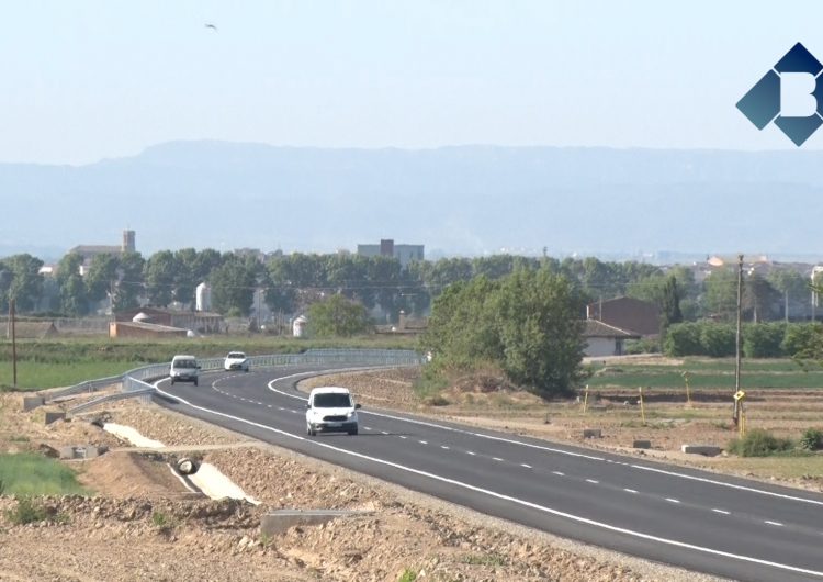 Oberta al trànsit la carretera de Bellcaire d’Urgell a Linyola