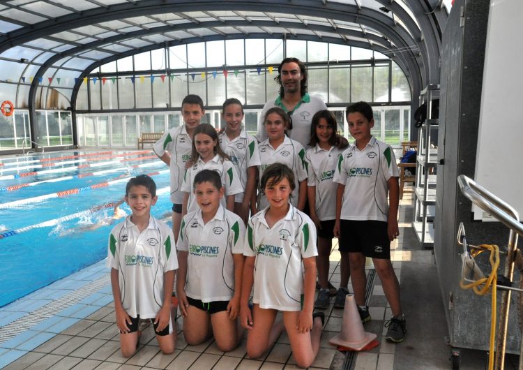 Nou nedadors del CEN Balaguer al Campionat de Catalunya Benjamí