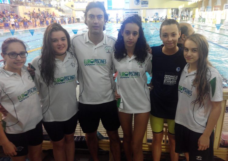 Sara Puigarnau a les portes del podi al Campionat de Catalunya de natació d’hivern