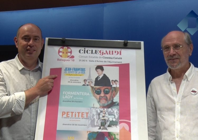 Balaguer s’adhereix al Cicle Gaudí i oferirà cinema català cada últim divendres de mes