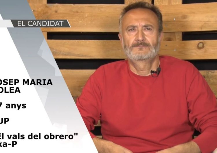 El Candidat – Eleccions Municipals 2019: Josep Maria Colea (CUP)