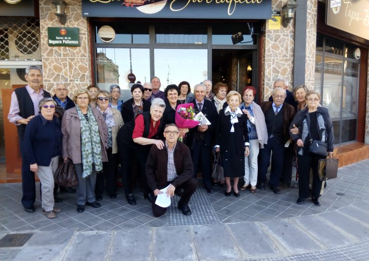 Dinar de comiat del director de la coral del casal de la gent gran de Balaguer