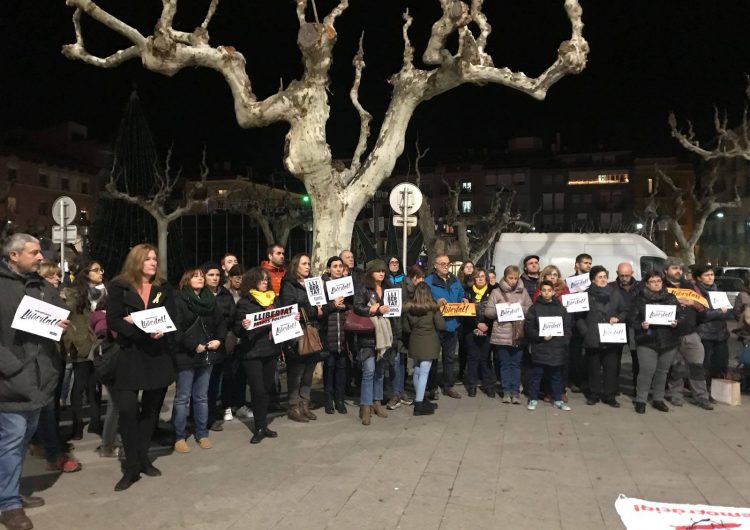 Nova protesta a Balaguer per demanar la llibertat de Junqueras i la resta de presos