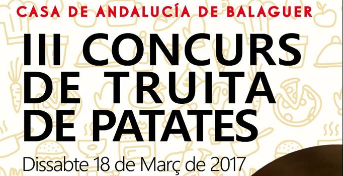 III Concurs de Truita de Patates organitzat per la Casa de Andalucía de Balaguer