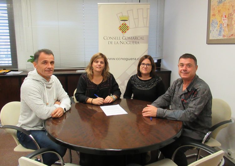 Acord de col•laboració entre el Consell Comarcal de la Noguera i Càritas Diocesana d’Urgell