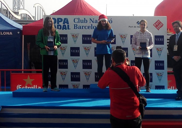 Aurembiaix Pifarré, tercera classificada a la Copa de Nadal del Port de Barcelona