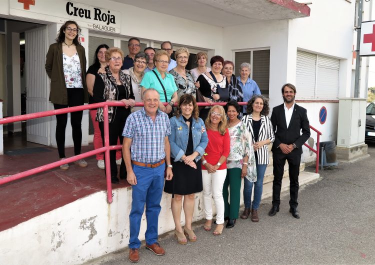 La XVI Trobada Comarcal de Creu Roja a la Noguera aplega  45 voluntaris i voluntàries a Balaguer