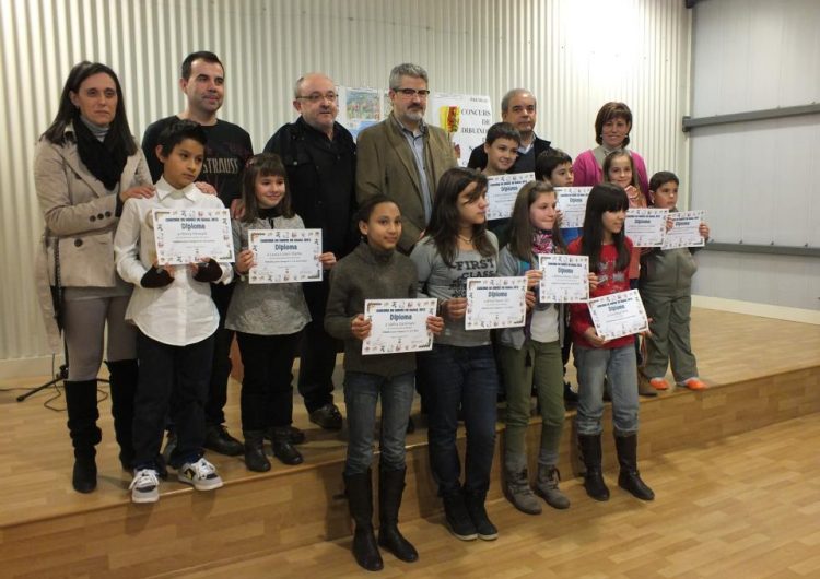 Es lliuren els premis del Concurs de Dibuixos de Nadal