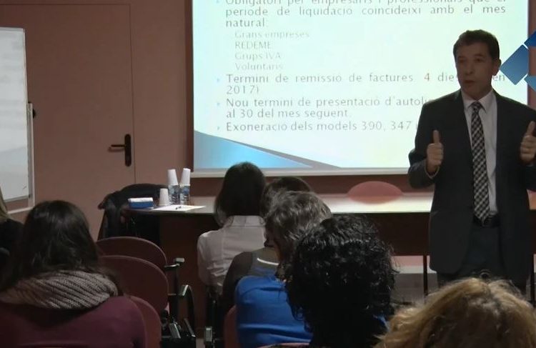 Jornada de formació sobre novetats fiscals al Consell Comarcal de la Noguera