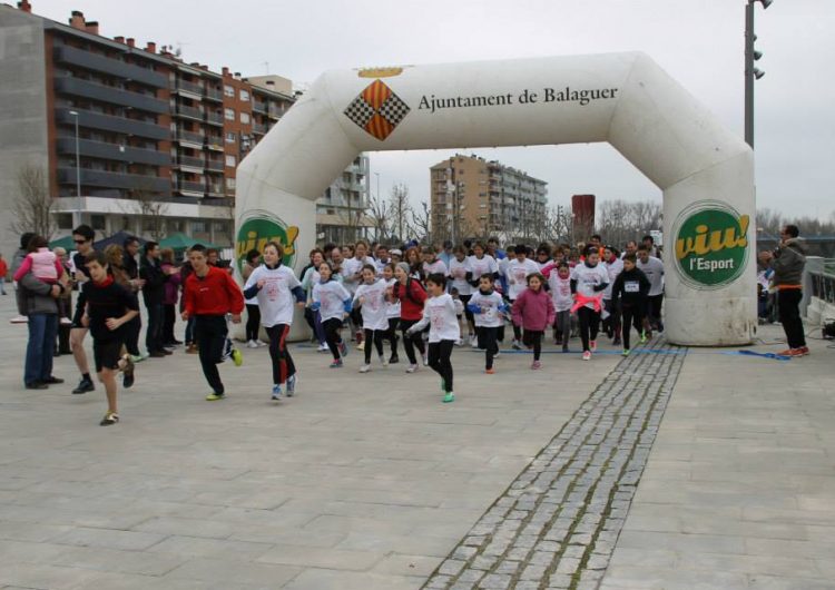 Més de 200 persones corren contra les malalties minoritàries a Balaguer