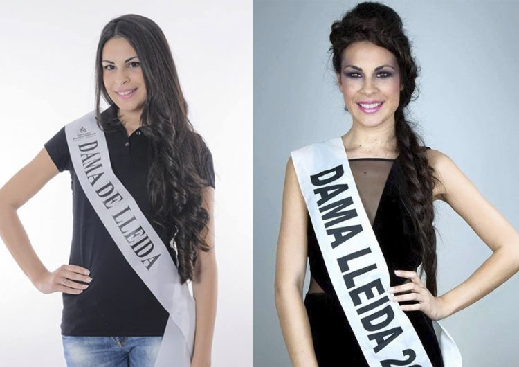 La model de Balaguer, Desirée Ramos, a la final del concurs de bellesa Dama d’Espanya