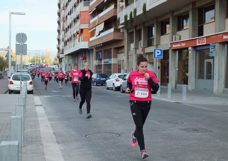 Una Cursa de la Dona de rècord: la prova supera el miler d’inscrites