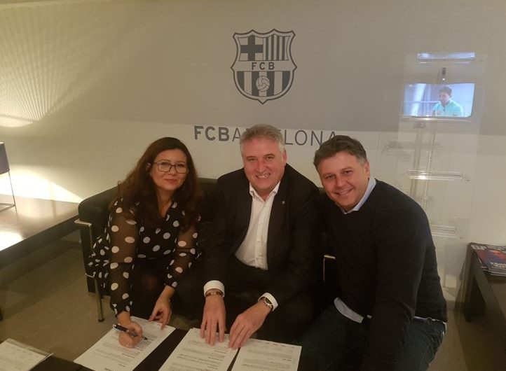 L’EFS Balaguer Comtat d’Urgell renova el conveni de col·laboració amb el F.C Barcelona