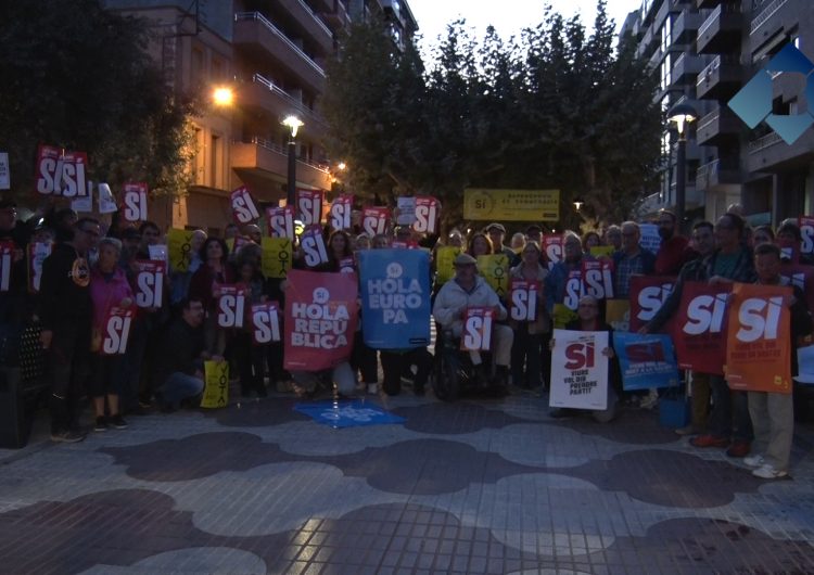 Partits i entitats sobiranistes empaperen Balaguer