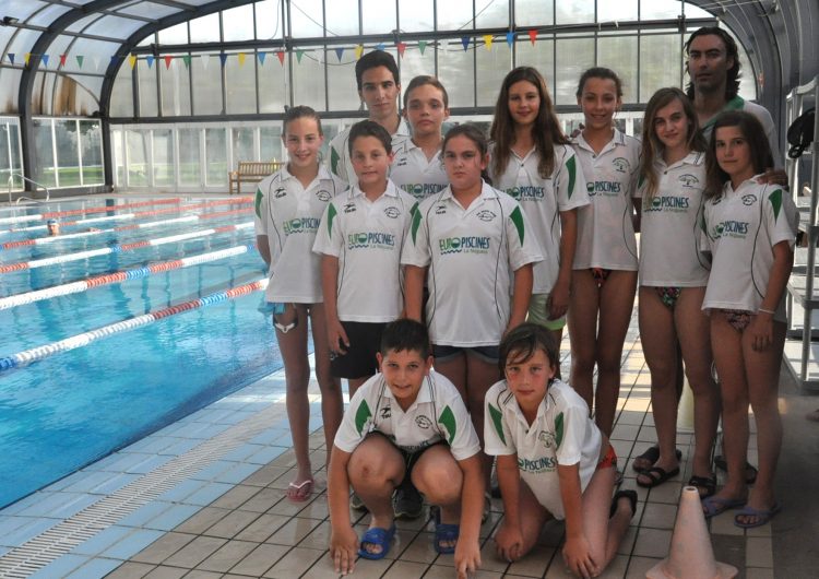Dotze nedadors del CEN Balaguer amb la selecció de Lleida