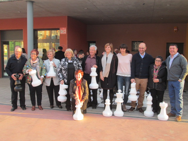 Escacs per a la gent gran a Vallfogona de Balaguer