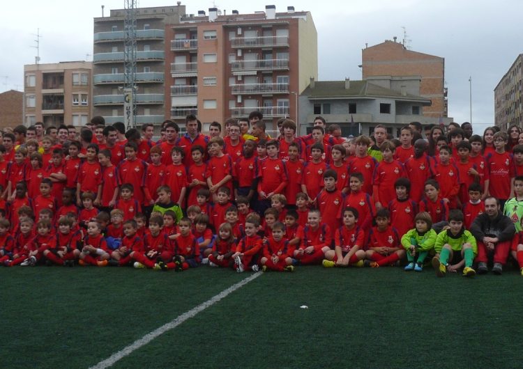 El C.F Balaguer presenta els seus equips al Camp d’Esports
