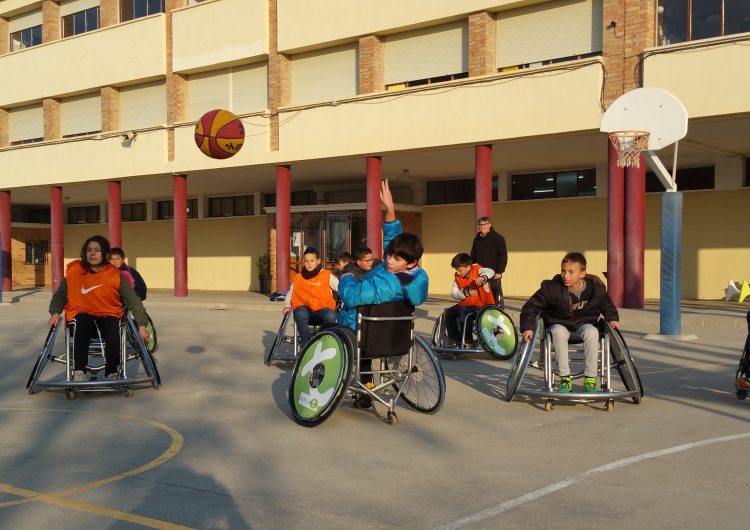 Esport inclusiu a l’escola Gaspar de Portolà de Balaguer