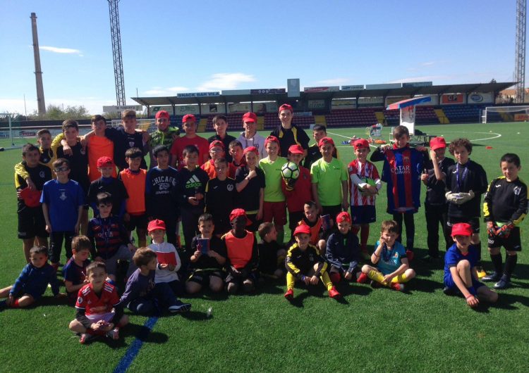 Càritas col·labora a les estades del CF Balaguer