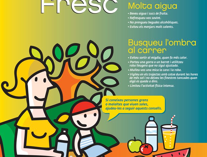 Recomanacions de Protecció Civil davant l’Avís de Calor previst pels propers dies