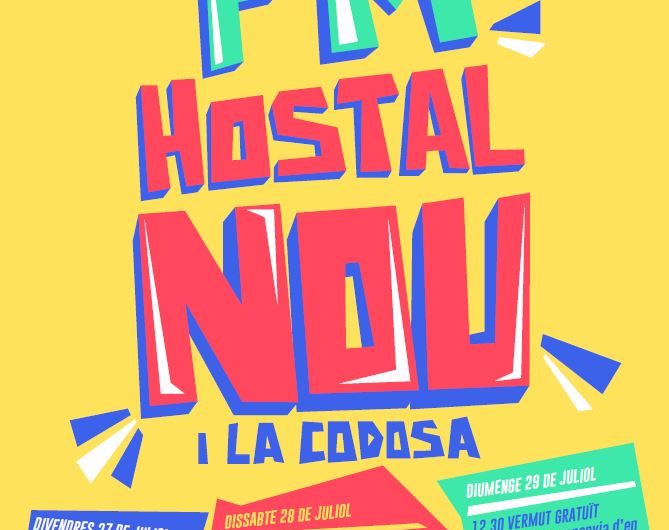 L’Hostal Nou i La Codosa organitza la festa ’40 anys d’èxits’ dins del programa de Festa Major