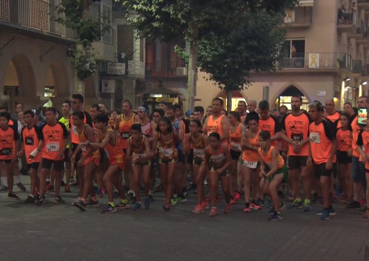 Balaguer celebra una acalorada 7a edició de la Cursa del Foc