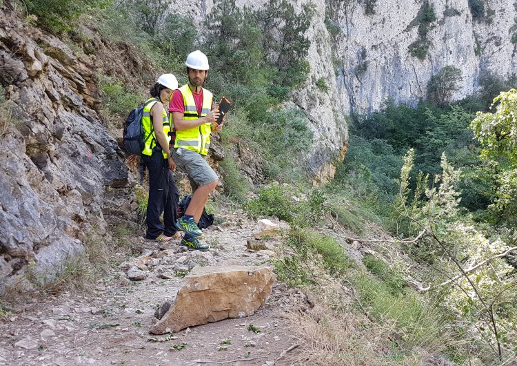 Tallat l’accés a peu i la navegació al Congost de Mont-rebei fins a nou avís per l’esllavissada d’ahir