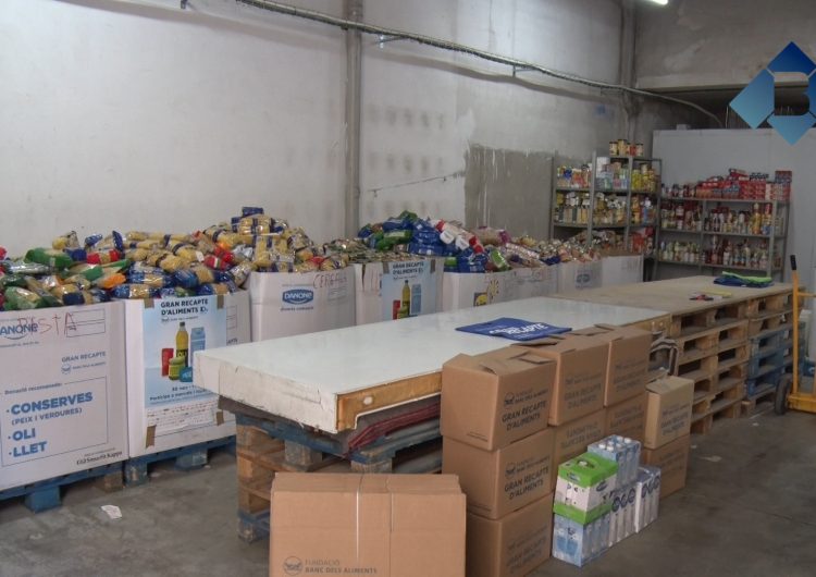 Balaguer recull 17.000 quilos d’aliments amb el Gran Recapte