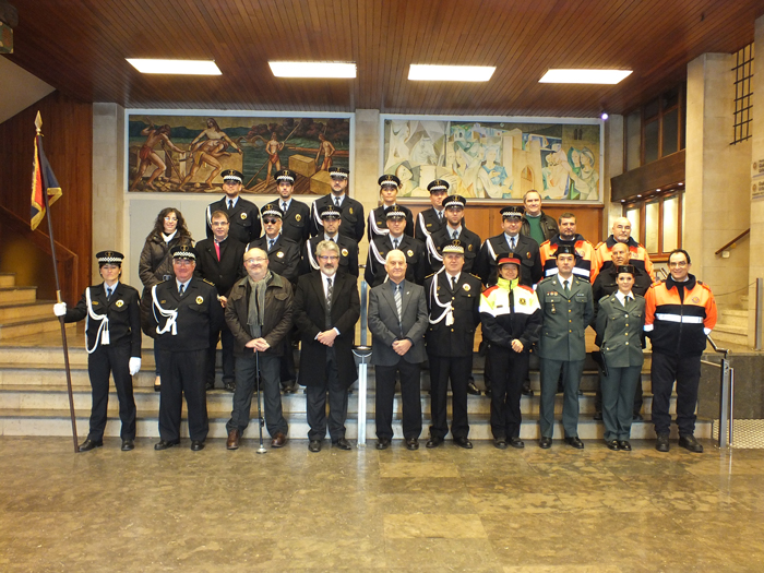 La Guàrdia Urbana de Balaguer celebra la seva patrona