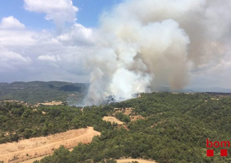 L’incendi d’Artesa de Segre podria haver estat intencionat